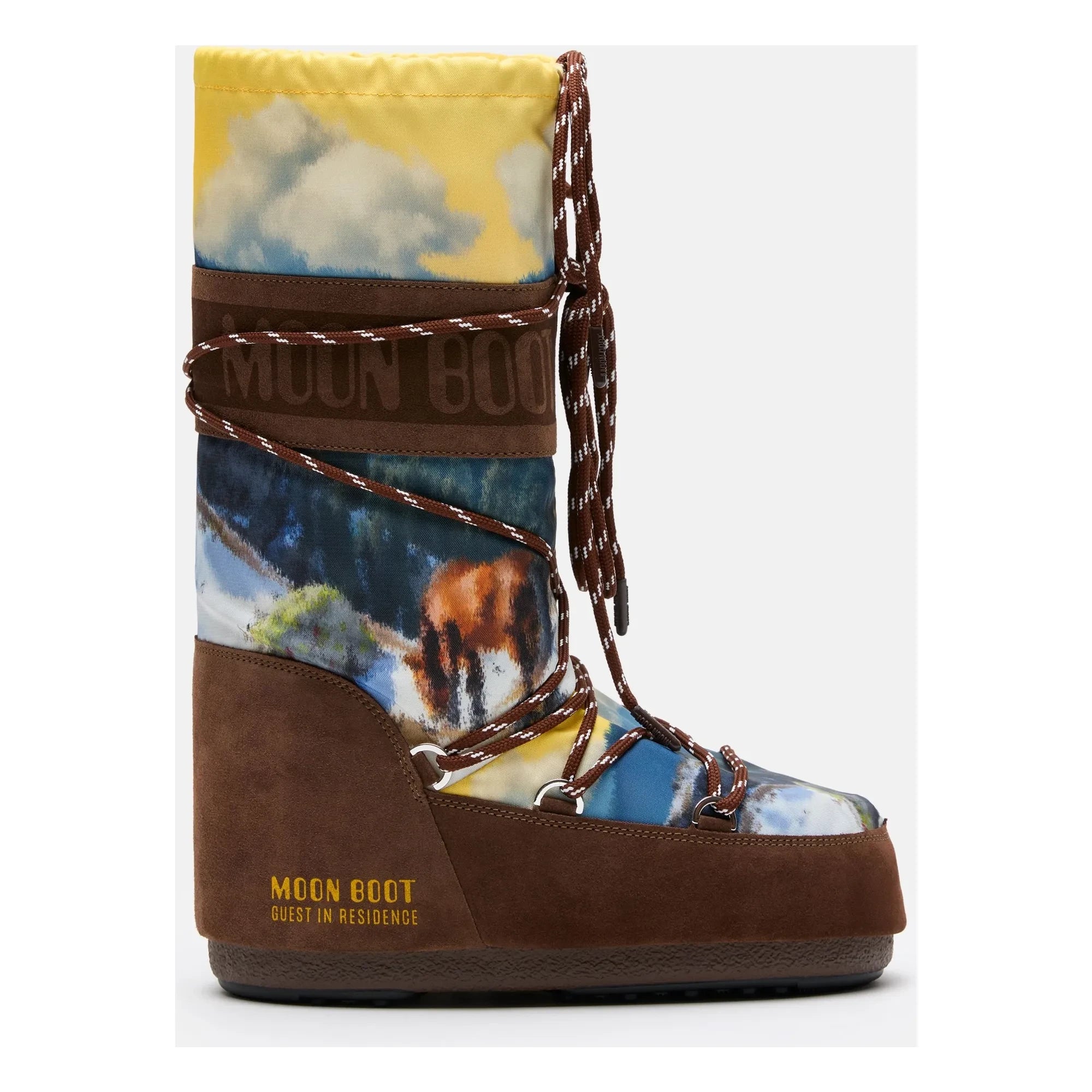 Moon Boot - MB x Guest in Residence Icon Postcard Boots | Chocolate
