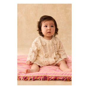 Louise Misha - Chai Ribbed Vest | Cream