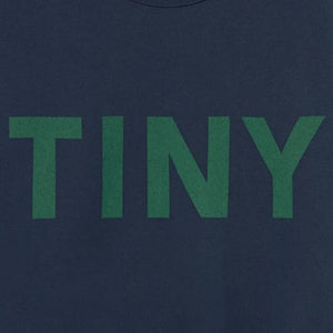 Tinycottons - Organik Pamuk Renk Bloklu Sweatshirt | Lacivert