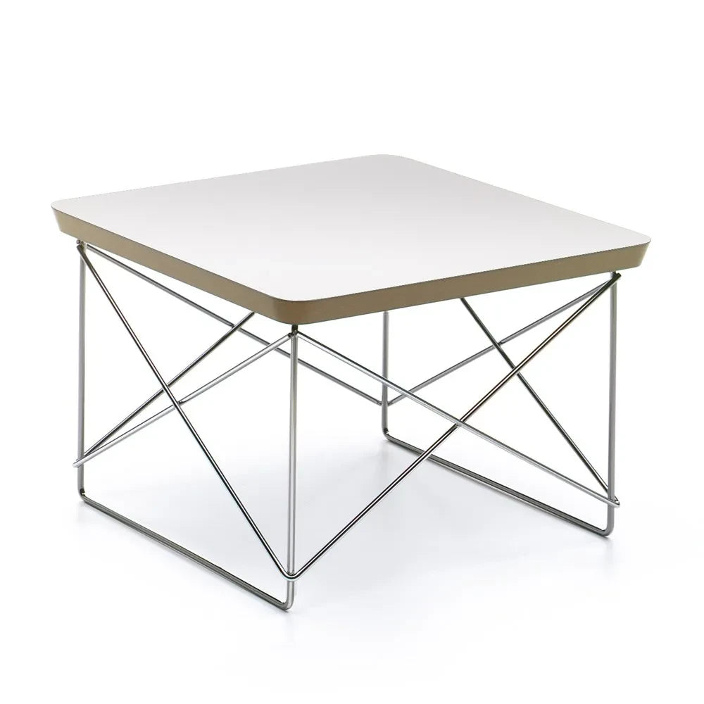 Vitra - Occasional Table LTR Charles & Ray Eames, 1950 | White