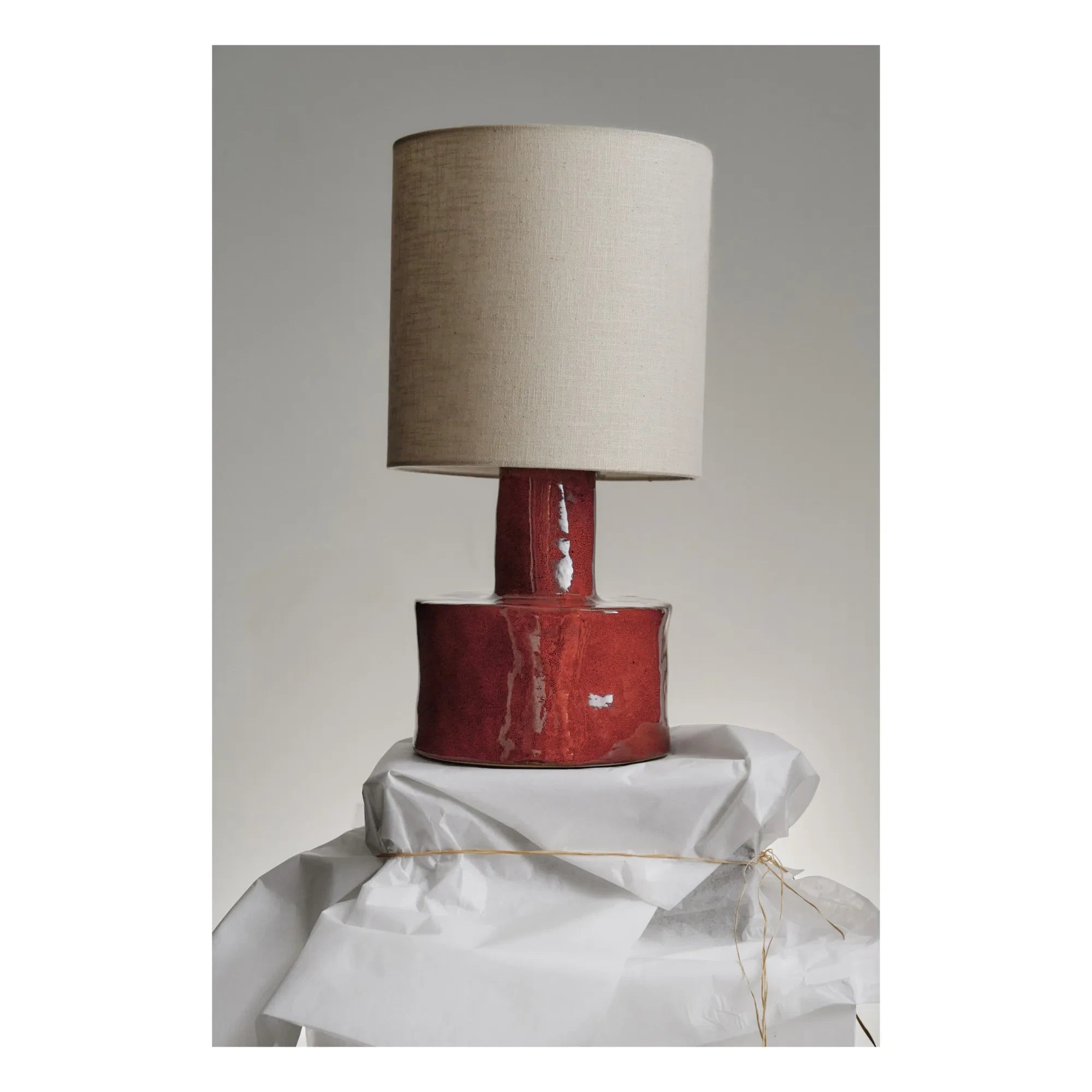 Serax - Catherine Ceramic Table Lamp | Red