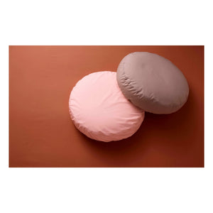 Suite 702 - Organic Cotton Percale Round Pillow | Powder Pink