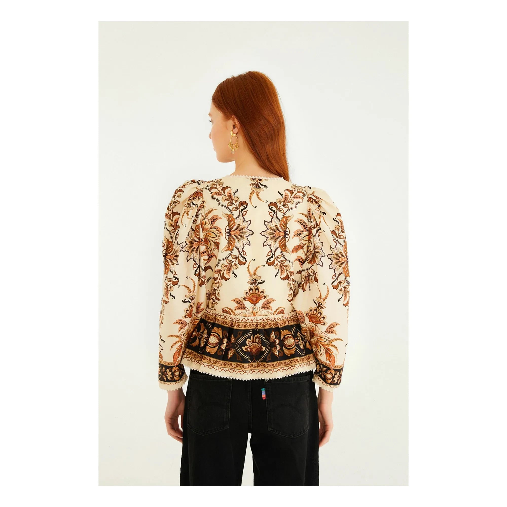 Farm Rio - Majestic Garden Blouse | Kum