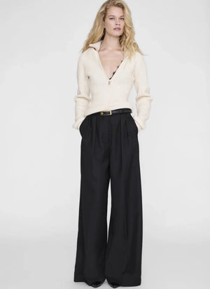 Anine Bing - June Wool and Cashmere Cardigan | Ecru