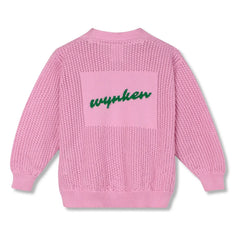 Wynken - Organic Cotton Cardigan | Pink