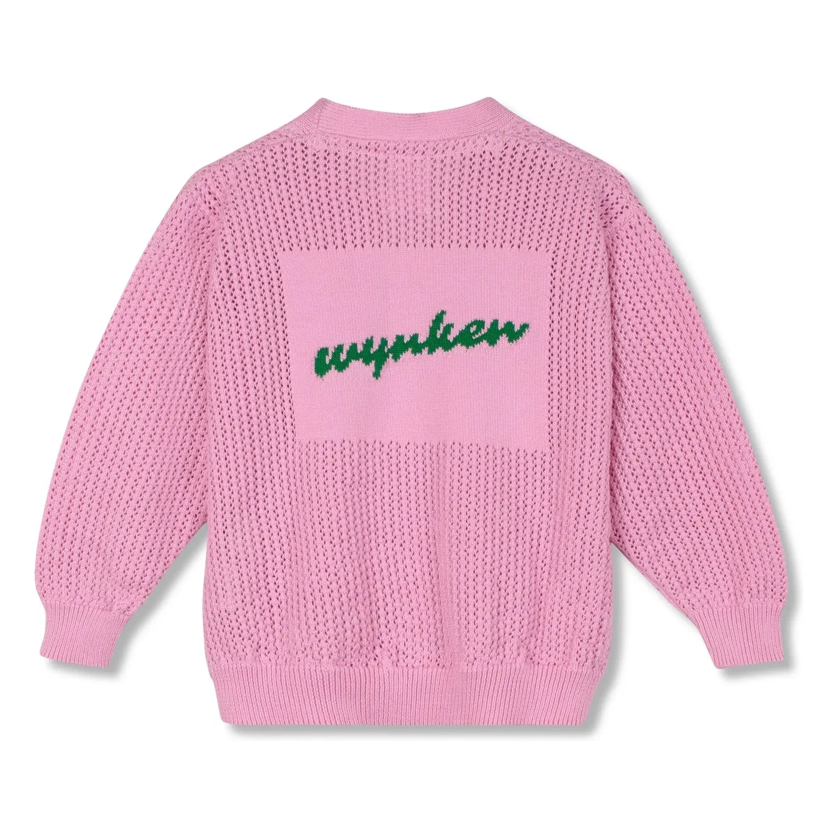 Wynken - Organic Cotton Cardigan | Pink