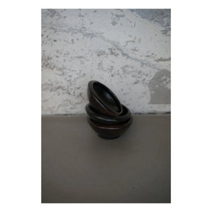 Woodmata - Terracotta Sote Pot | Black
