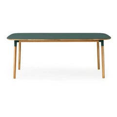 Normann Copenhagen - Form Rectangular Table 95x200cm | Green