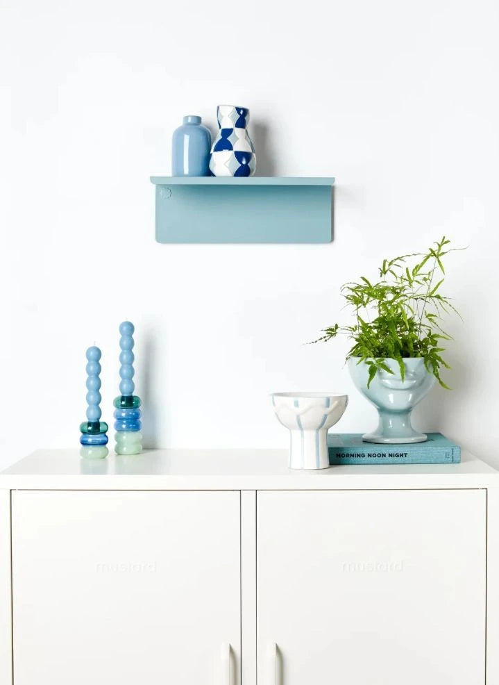 Mustard Made - Ledge Metal Wall Shelf | Ocean