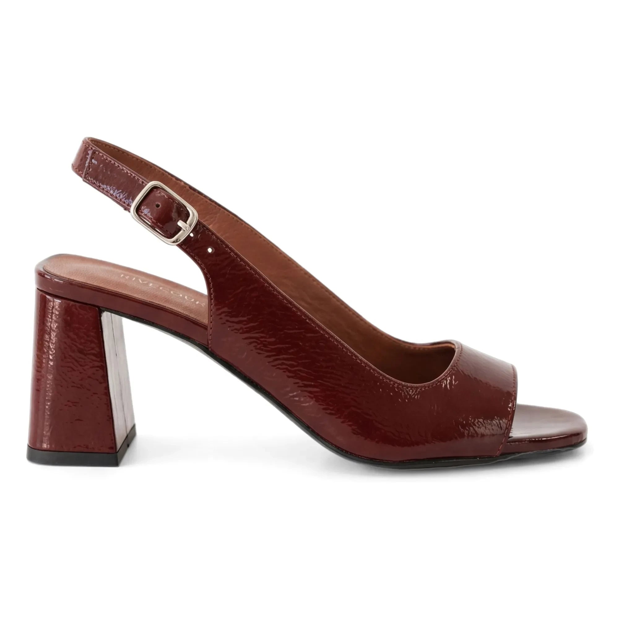 Rivecour - Sandalet No. 674 Rugan deri | Konyak