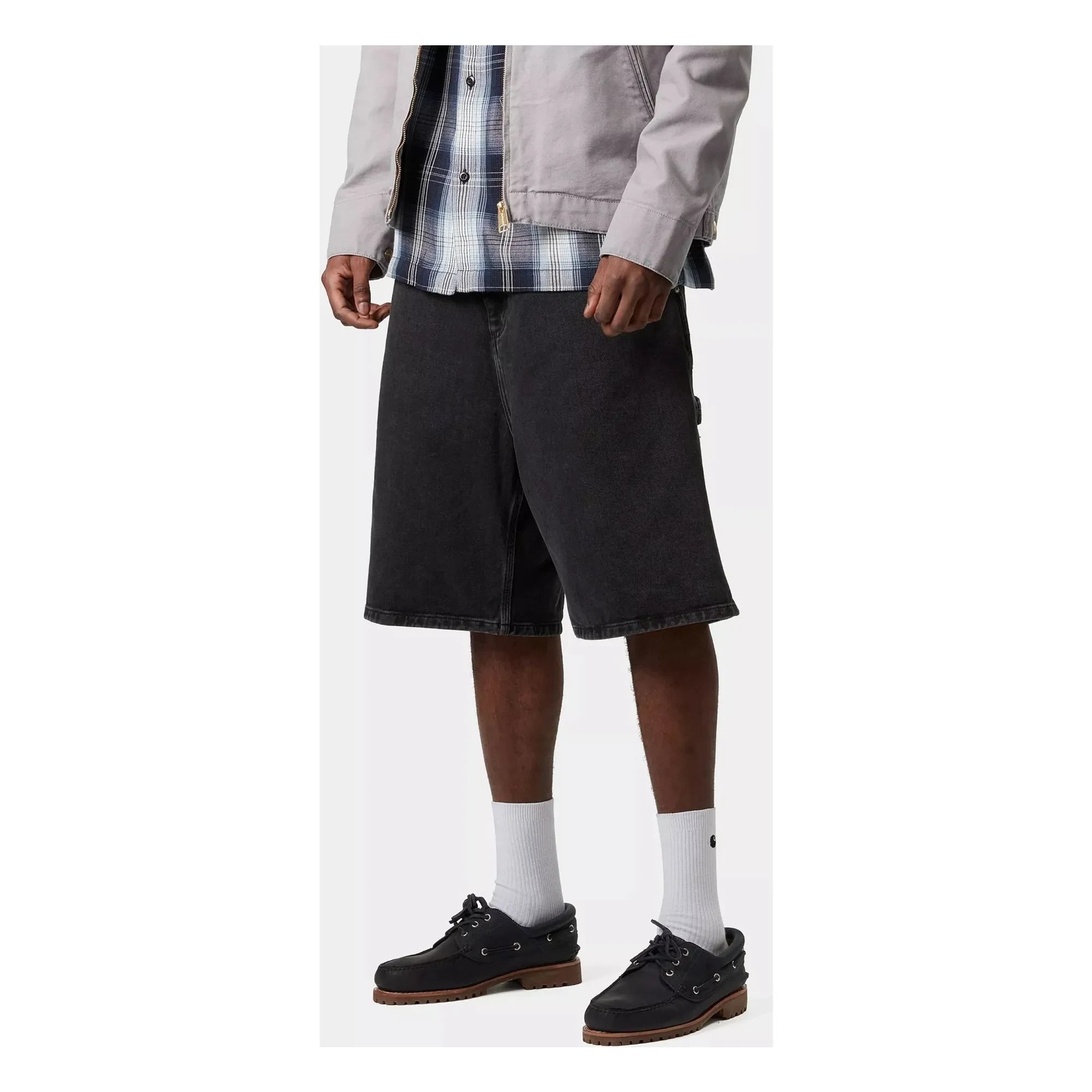 Carhartt WIP - Organic Cotton Rivet Shorts | Black