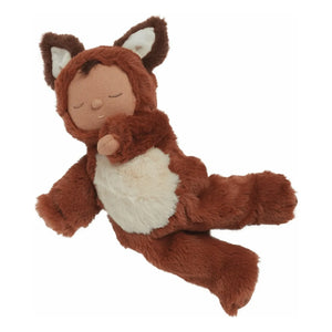 Olli Ella - Cozy Dinkums Fox Plush Doll | Brown