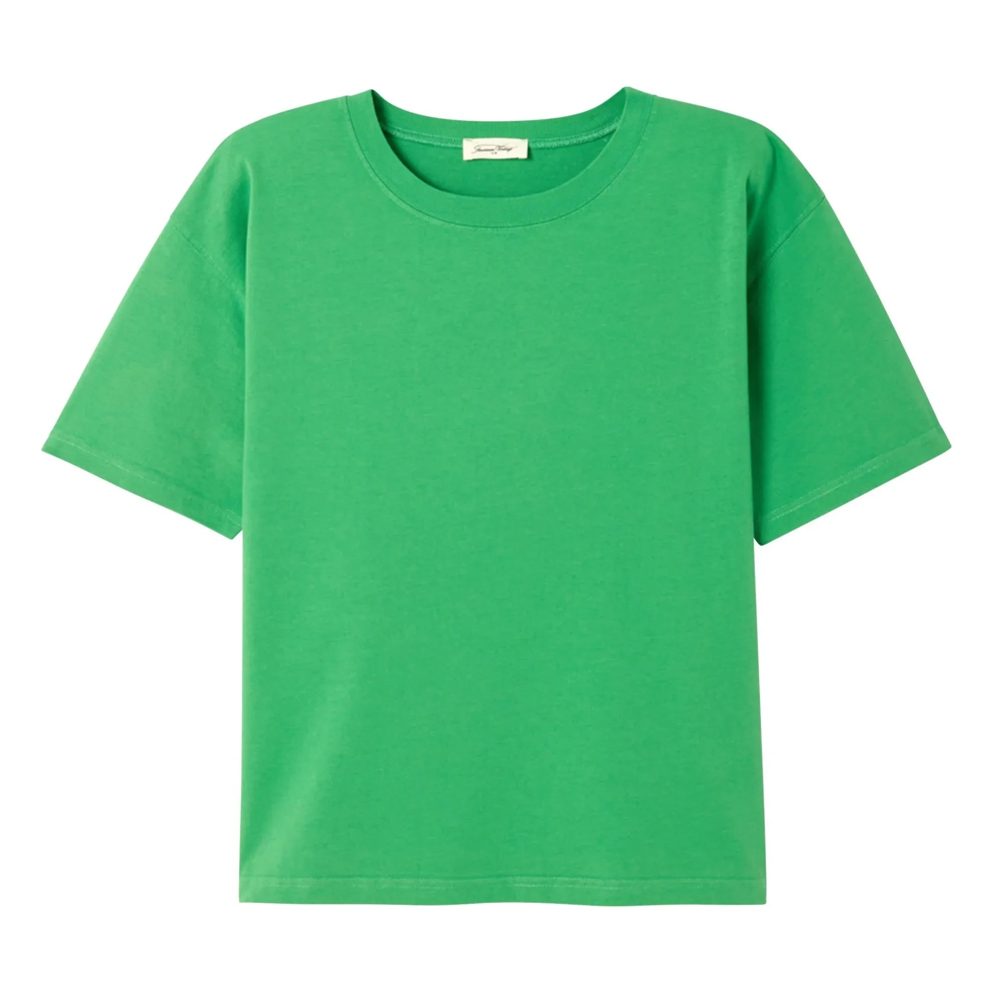 American Vintage - Fizvalley Pamuk Tişört | vert palmier
