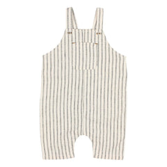 Búho - Striped Linen Jumpsuit | Ecru