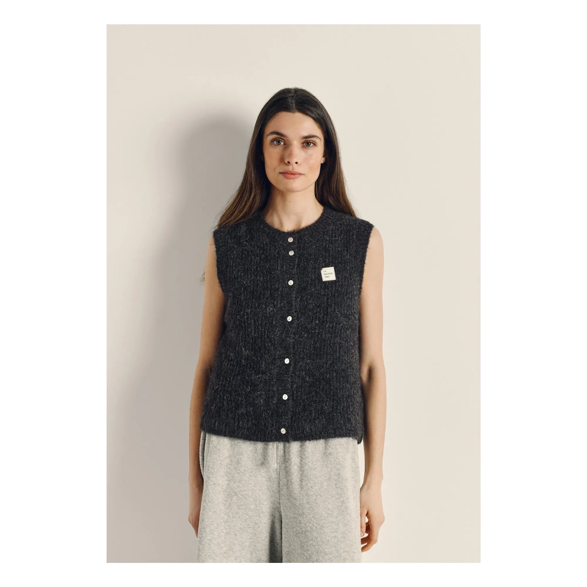 American Vintage - East Laine Cardigan | Charcoal Gray