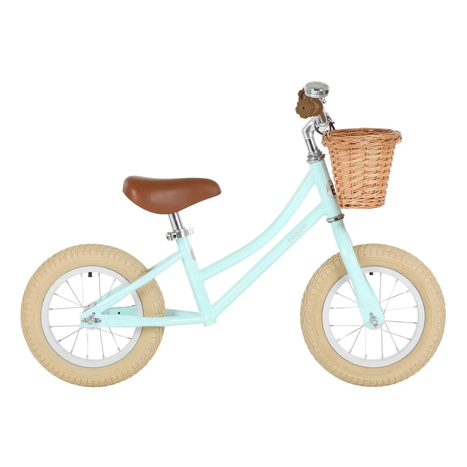 Bobbin - Gingersnap 12" Balance Bike | Light Green