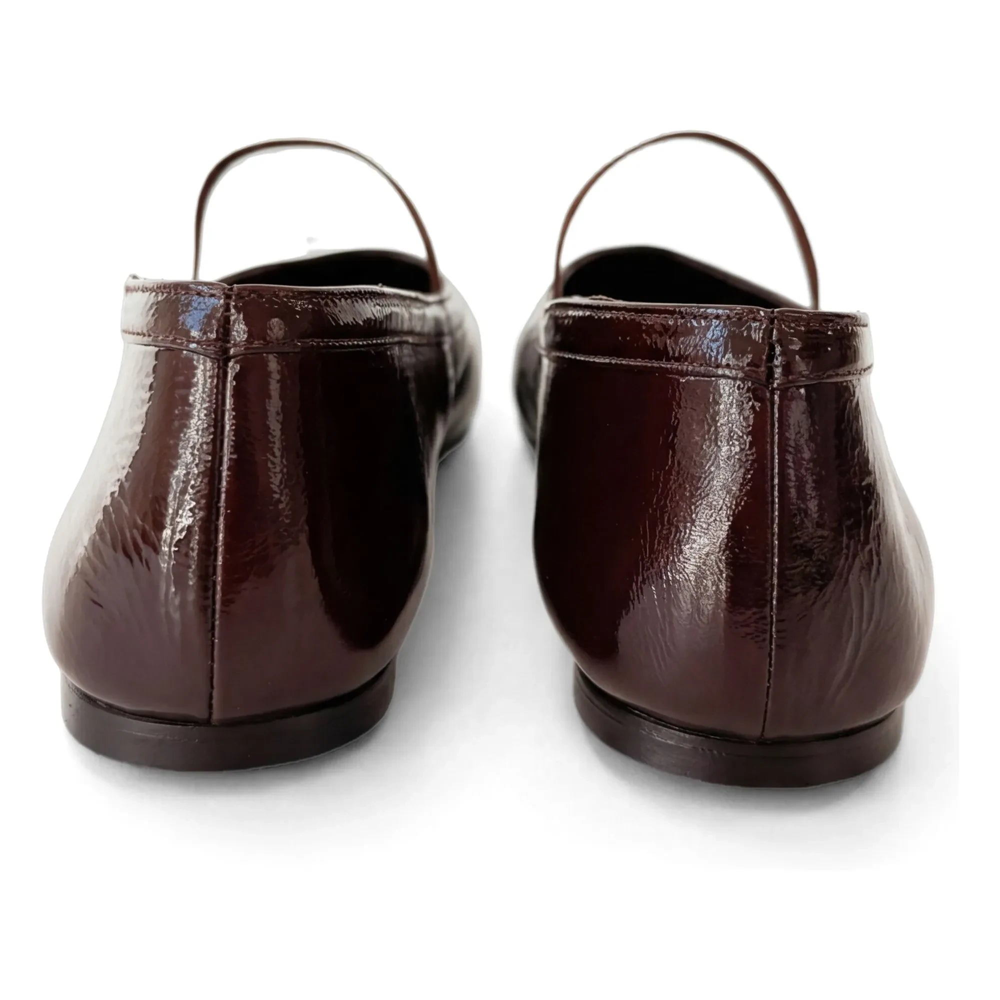 Rivecour - Babetler No.136 Patent Leather | Chocolate