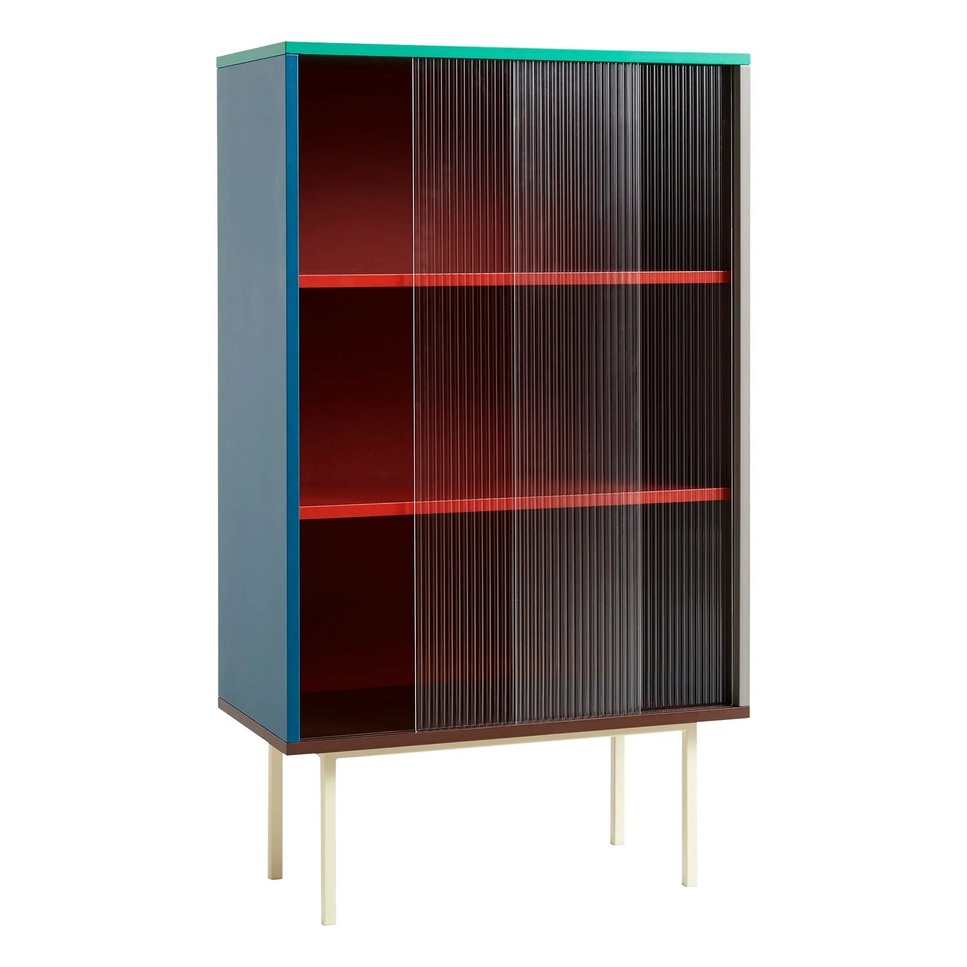 Hay - Stained MDF Colorful Console - Muller Van Severen