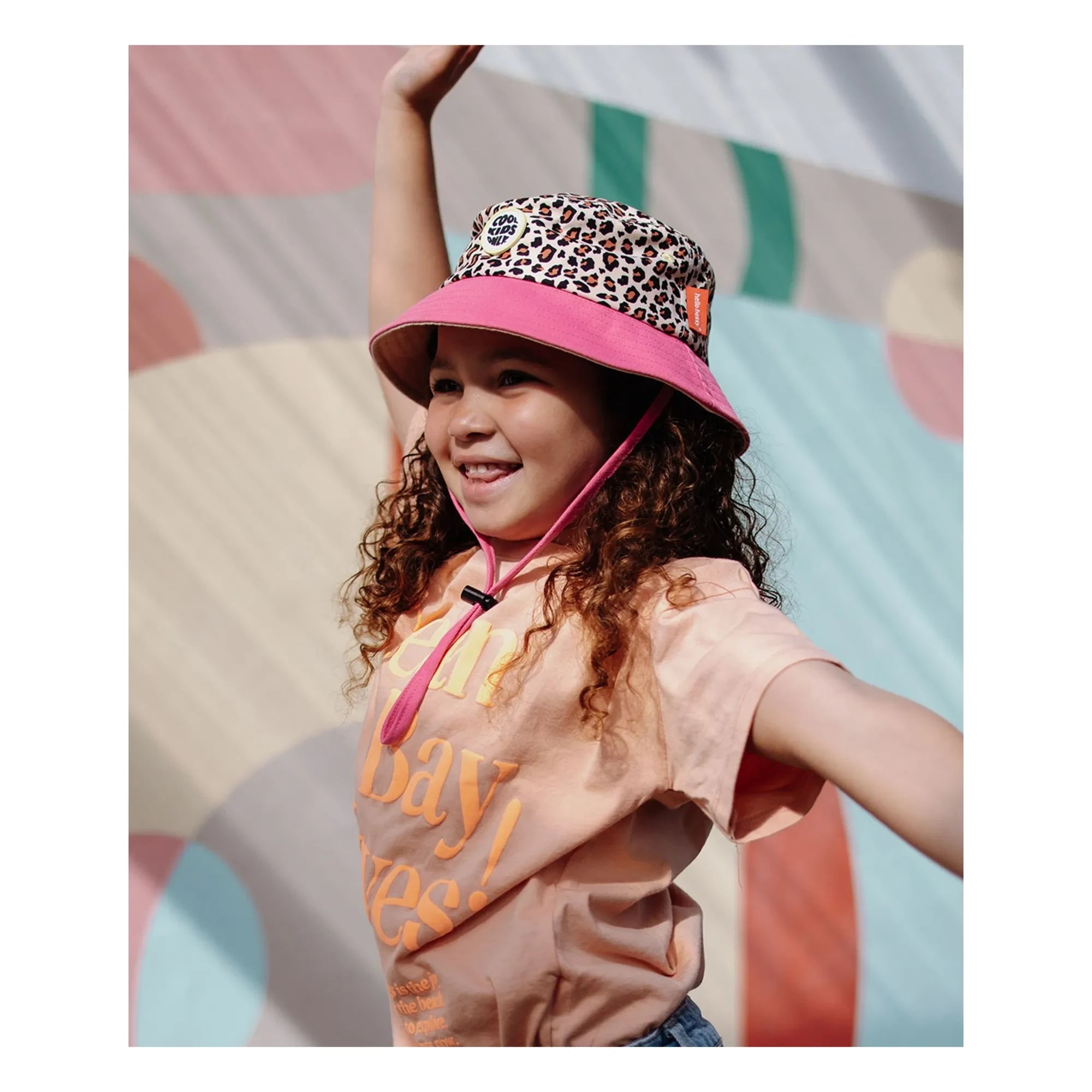 Hello Hossy - Bob Cord Adjustable Leopard Recycled Fibers | Fuchsia