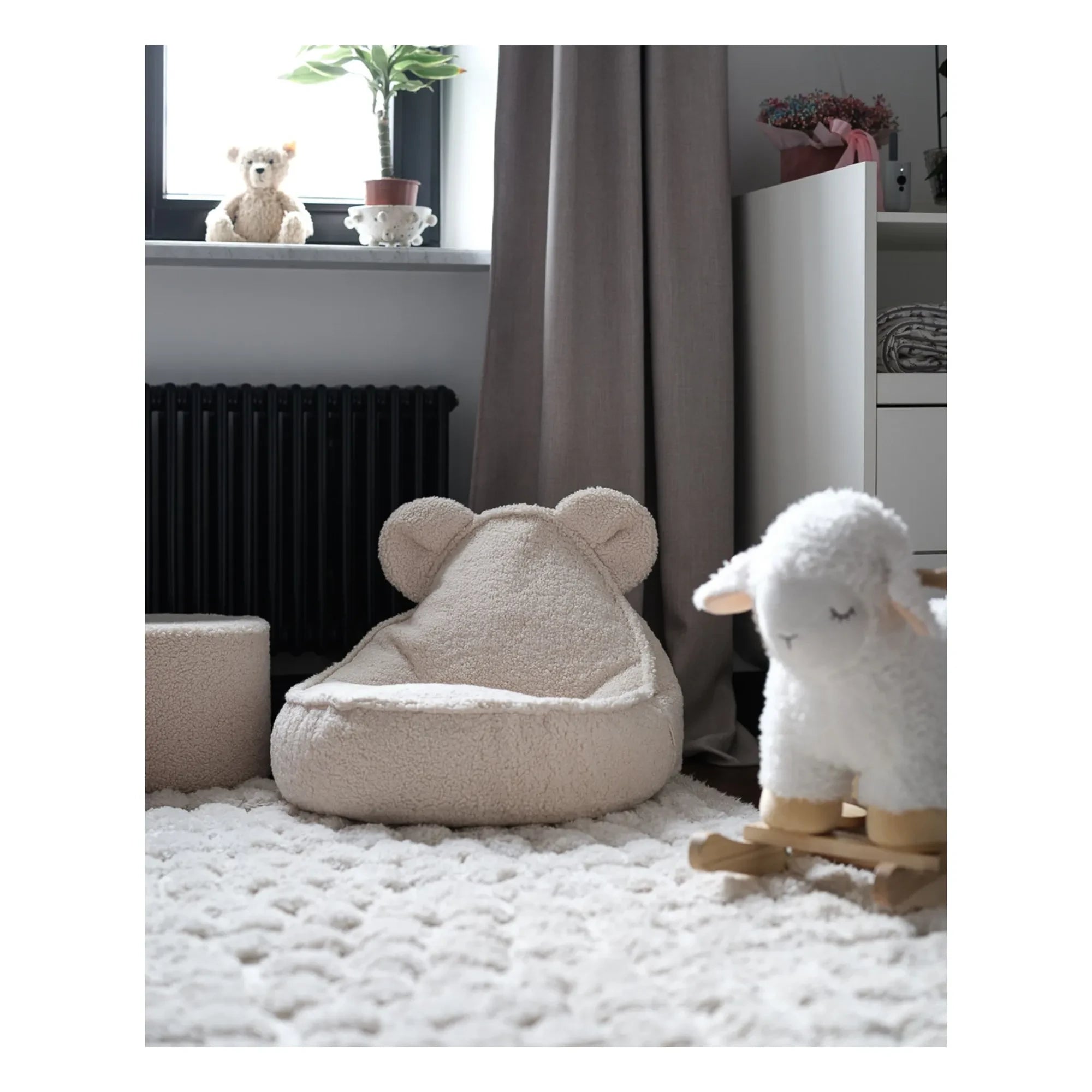 Wigiwama - Teddy Bear koltuk | Ekru