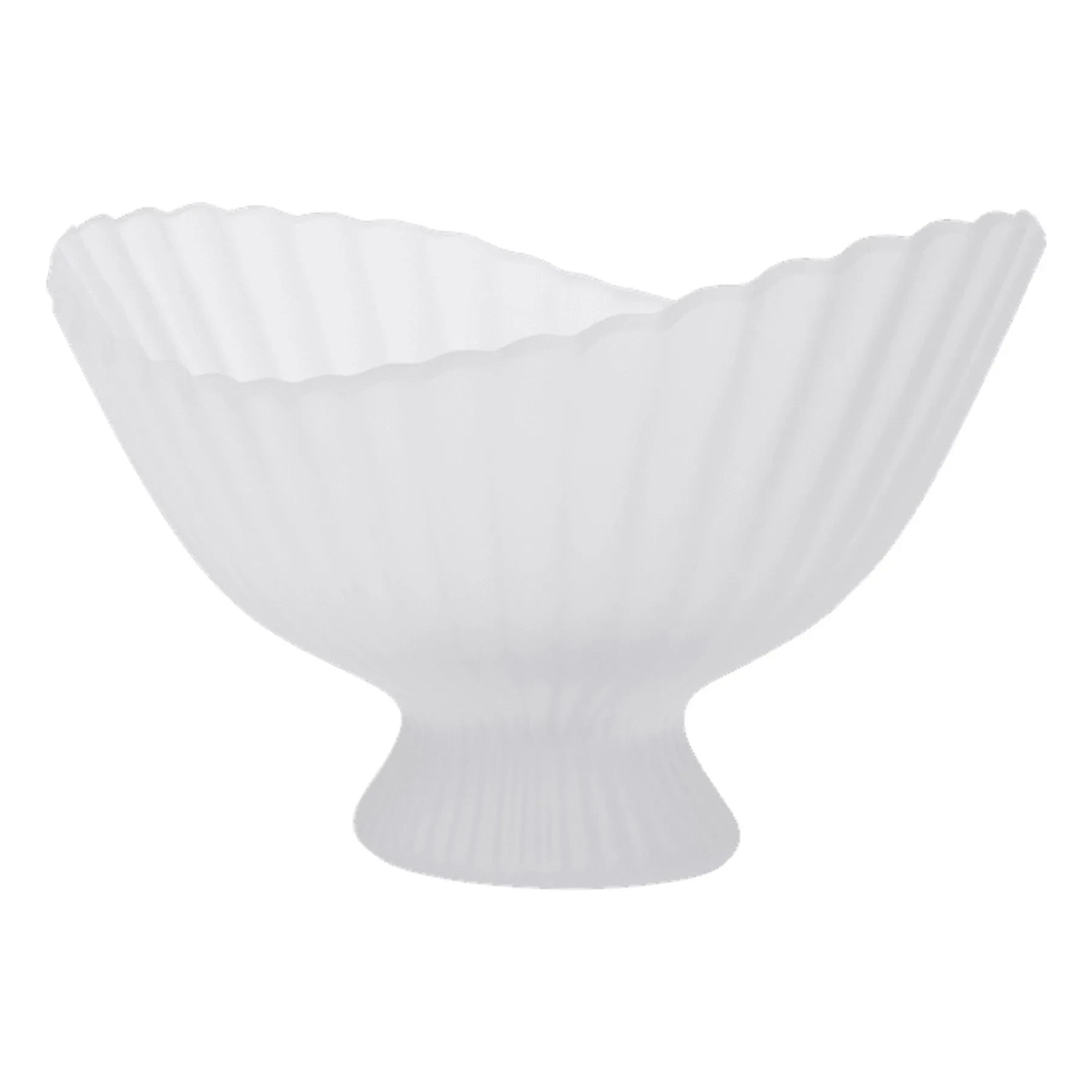 Ferm Living - Fountain Glass Bowl | White