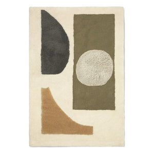 Ferm Living Kids - Bloco Rug | Olive