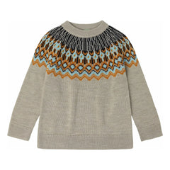 FUB - Kuzu yünü kazak | Heather beige