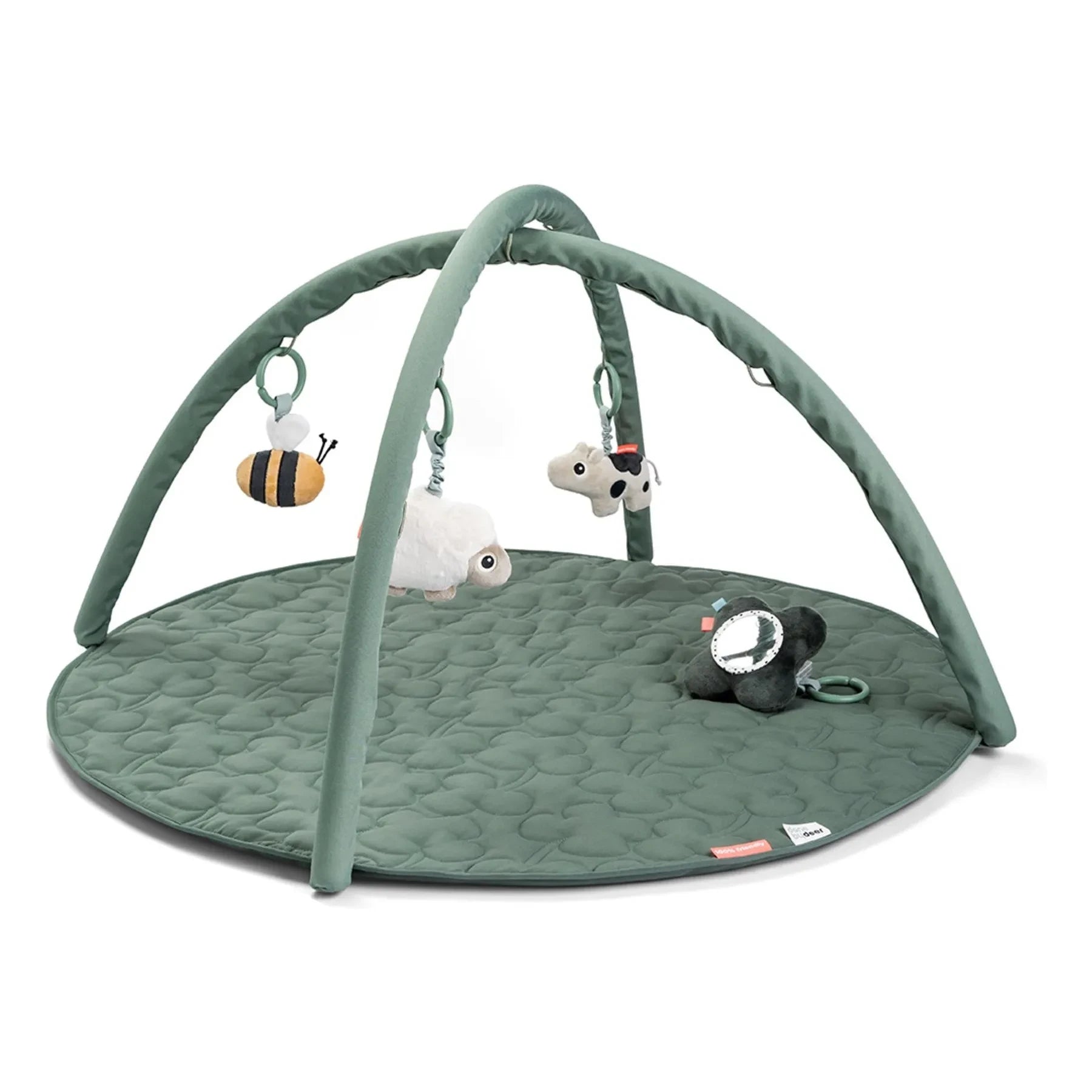 Done by deer - Tiny Farm Play Mat | Green