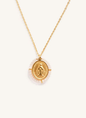Palas - Santa Maria Necklace | Dusty Pink