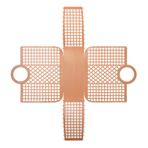 Liewood - Bloom Recycled Material Basket | Dusty Pink