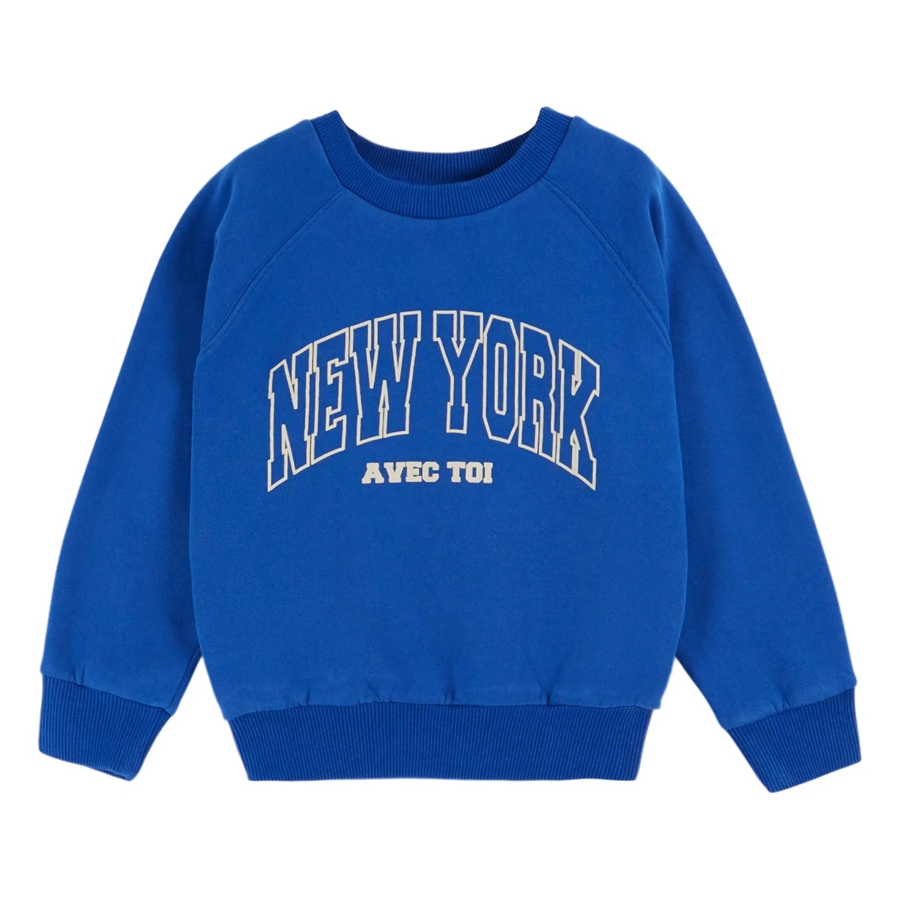 Emile et Ida - Sweat New York Organic Cotton | Royal Blue