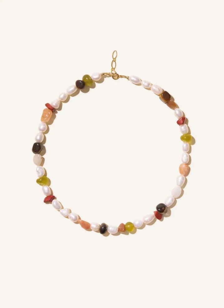 Camille Colette Studio - Gaia Necklace | White
