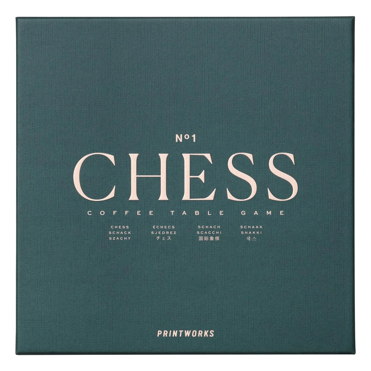 PrintWorks - Chess Set | Dark Green