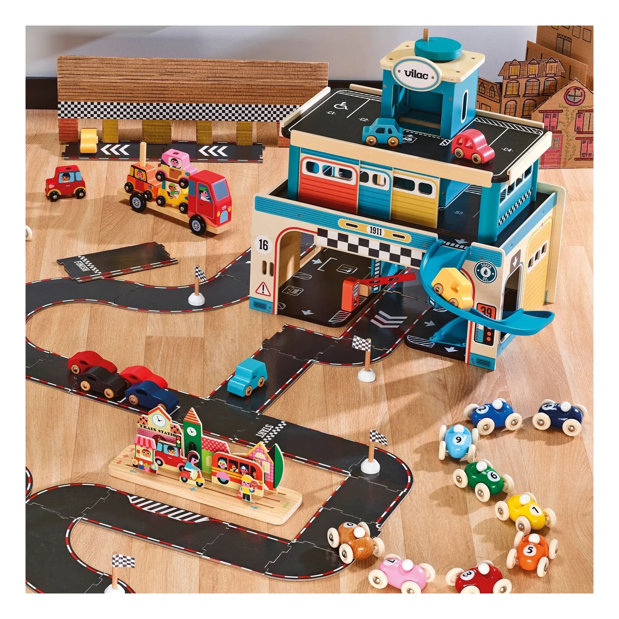 Vilac - Vilacity arabaları - 4'lü set
