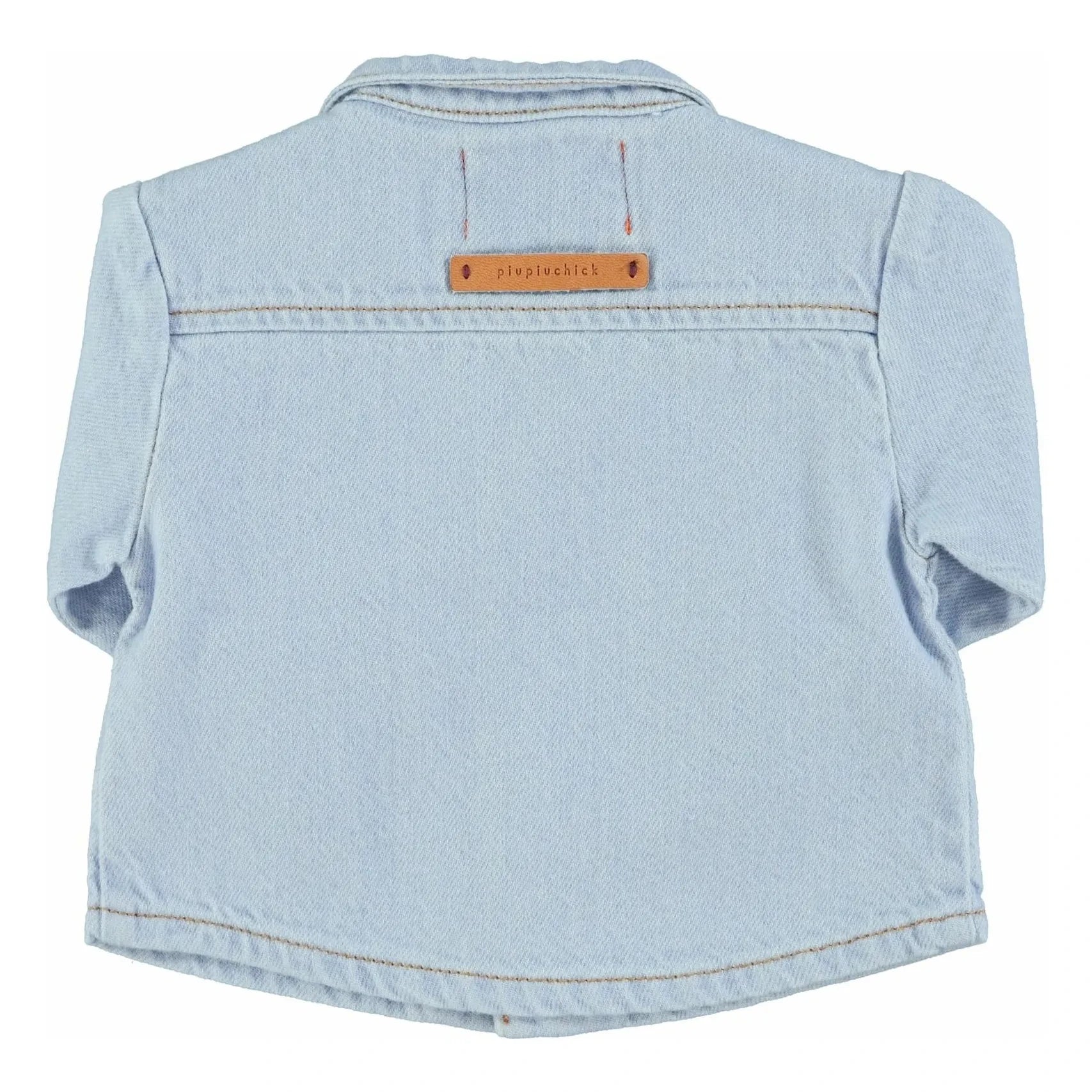Piupiuchick - Denim Shirt | Light Blue