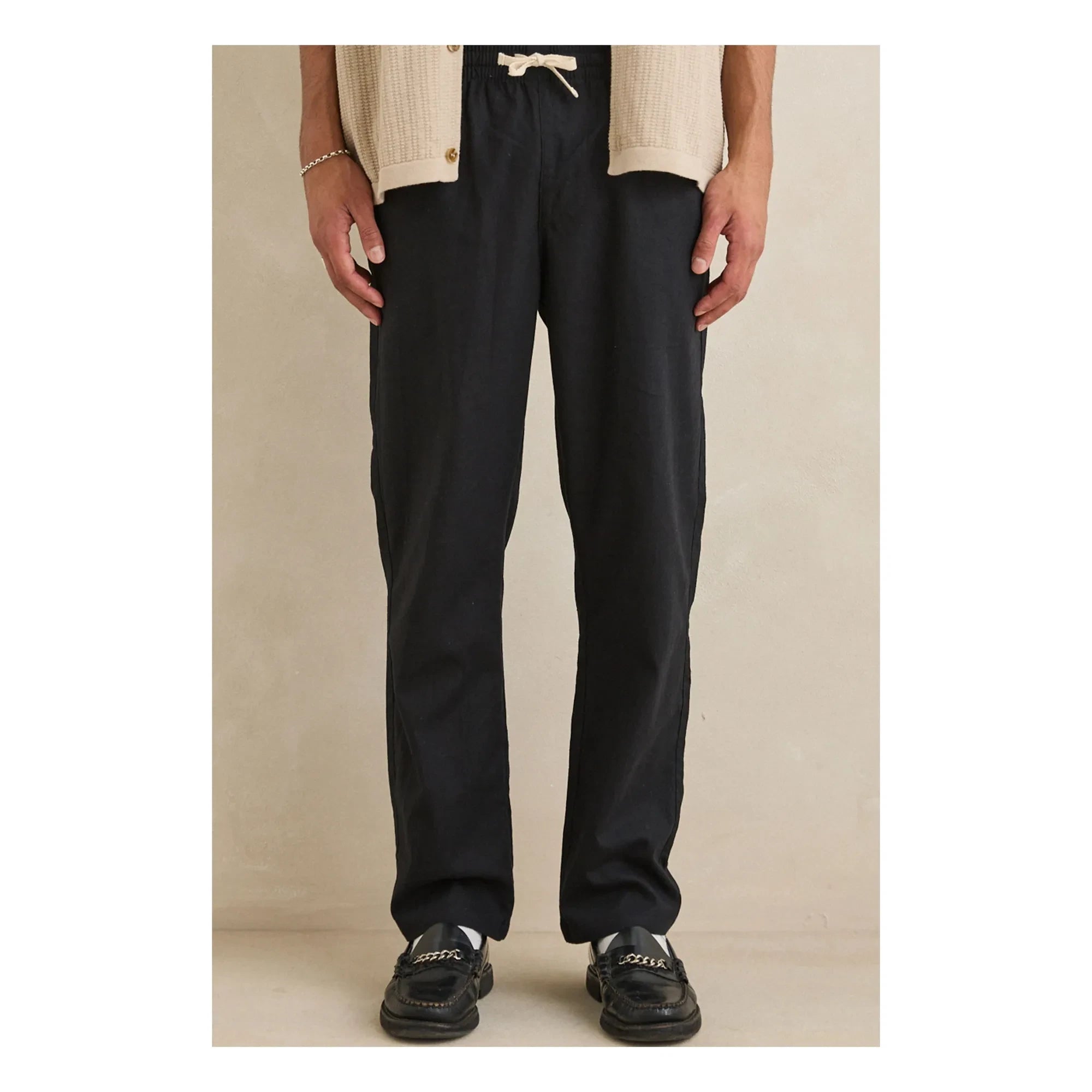 Rhythm - Jam Linen Pants | Black