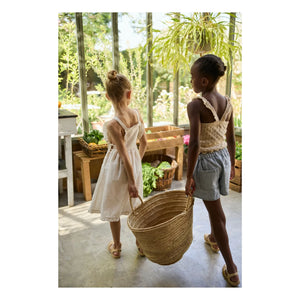 Cozmo - Lily Pointelle Tank Top Made from Recycled Fibers | Ivory