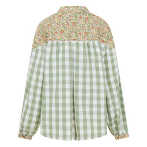 Paolina - Paolina x Smallable - Lisa Blouse | Khaki