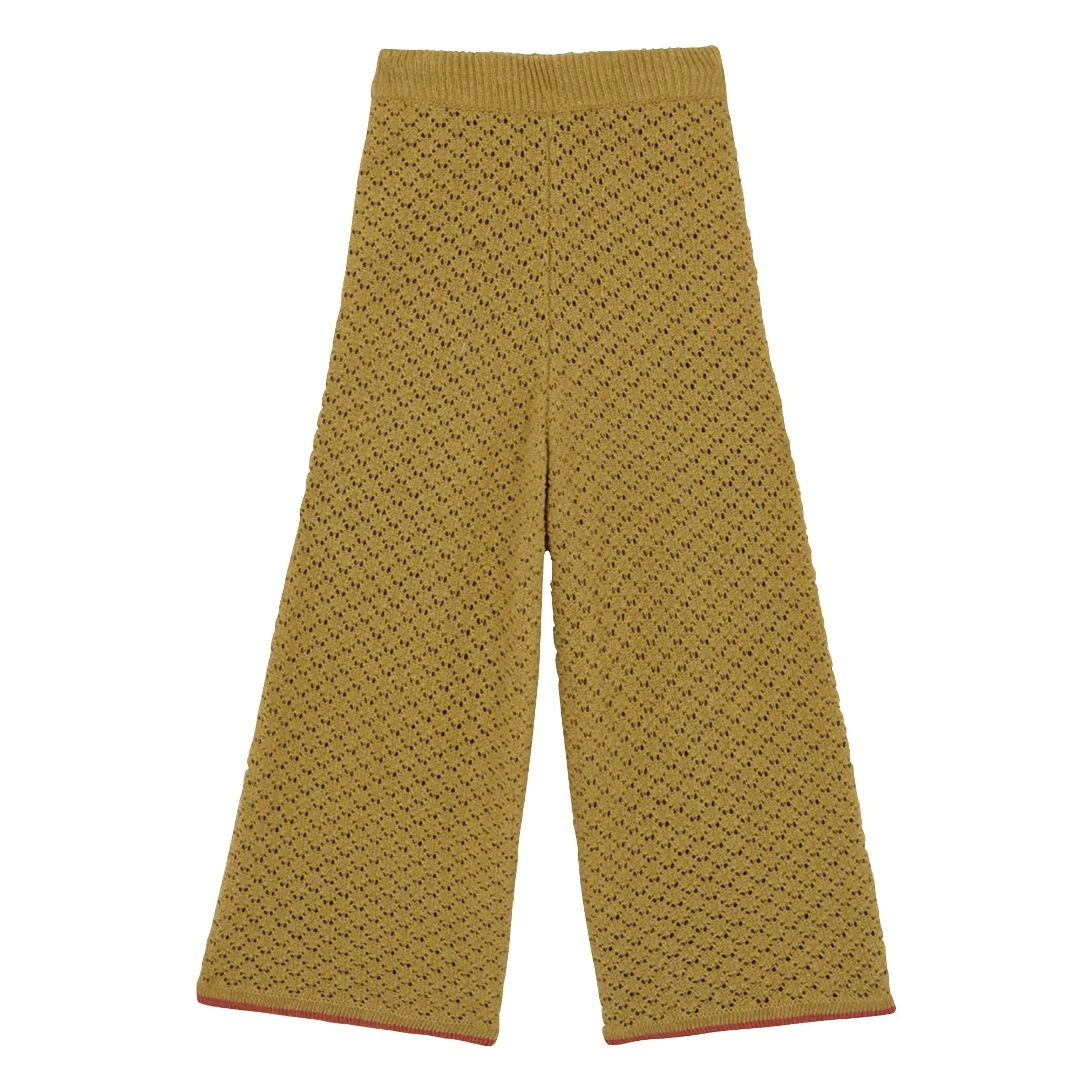 birinit - Pointelle Pants | Yellow Green