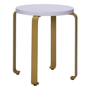 Hübsch - Smile Stool | Khaki