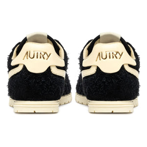 Autry - Windspin Low Two-Tone Suede & Leather Sneakers | Black