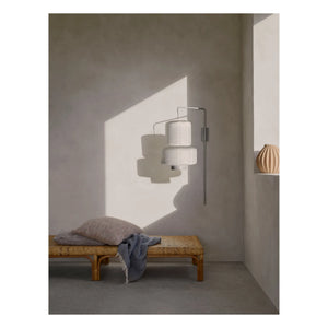 Broste Copenhagen - William Paper Pendant Lamp | White