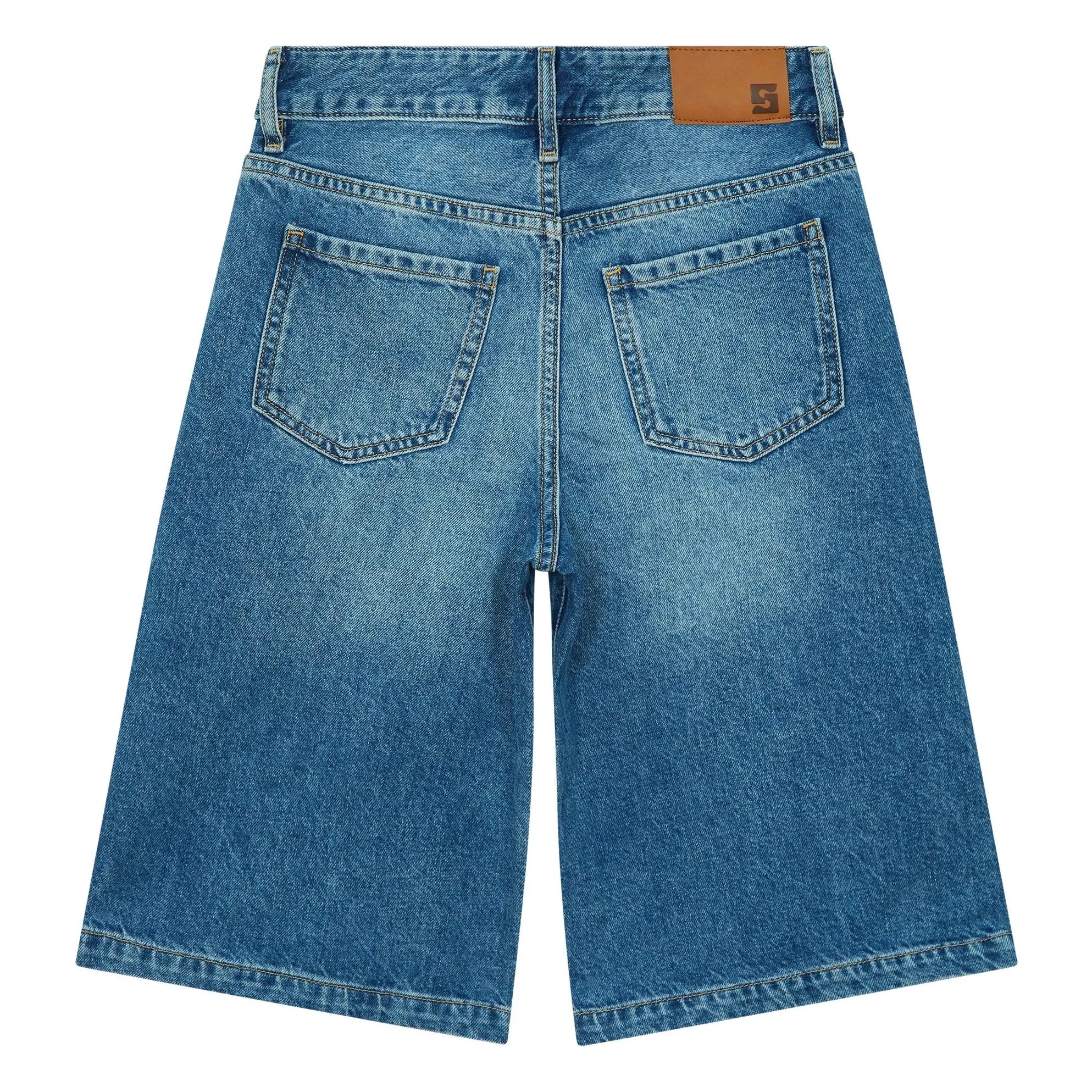 Smallable Kid - Denim Bermuda Russel | Denim Blue