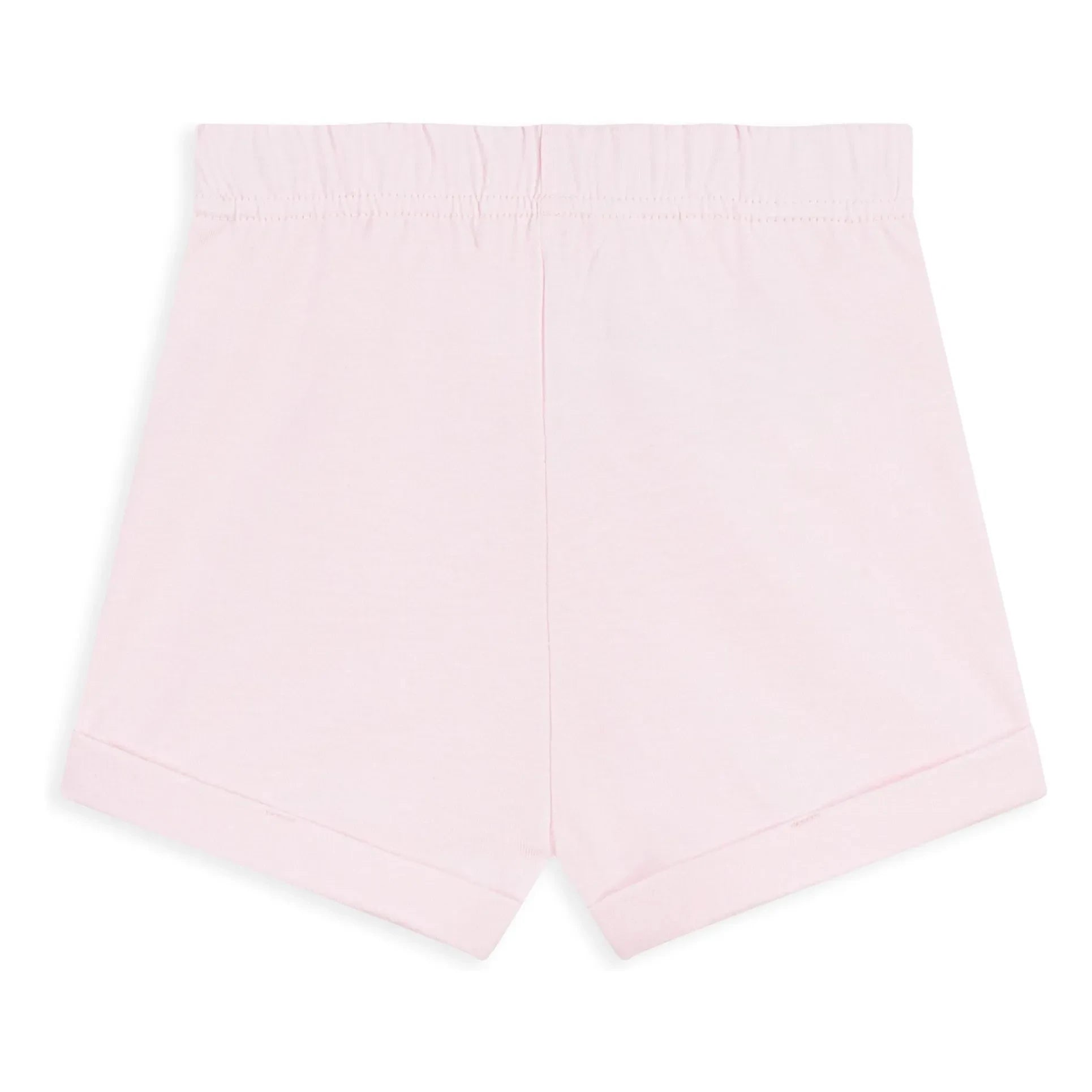 Petit Bateau - Organik pamuklu polar şort | Soluk Pembe