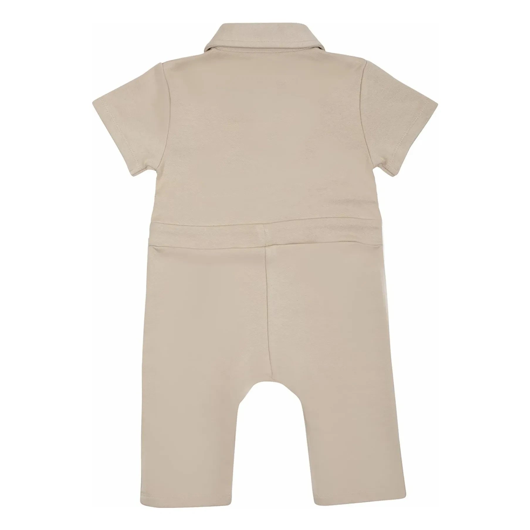 Donsje - Organic Cotton Bear Romper | Beige