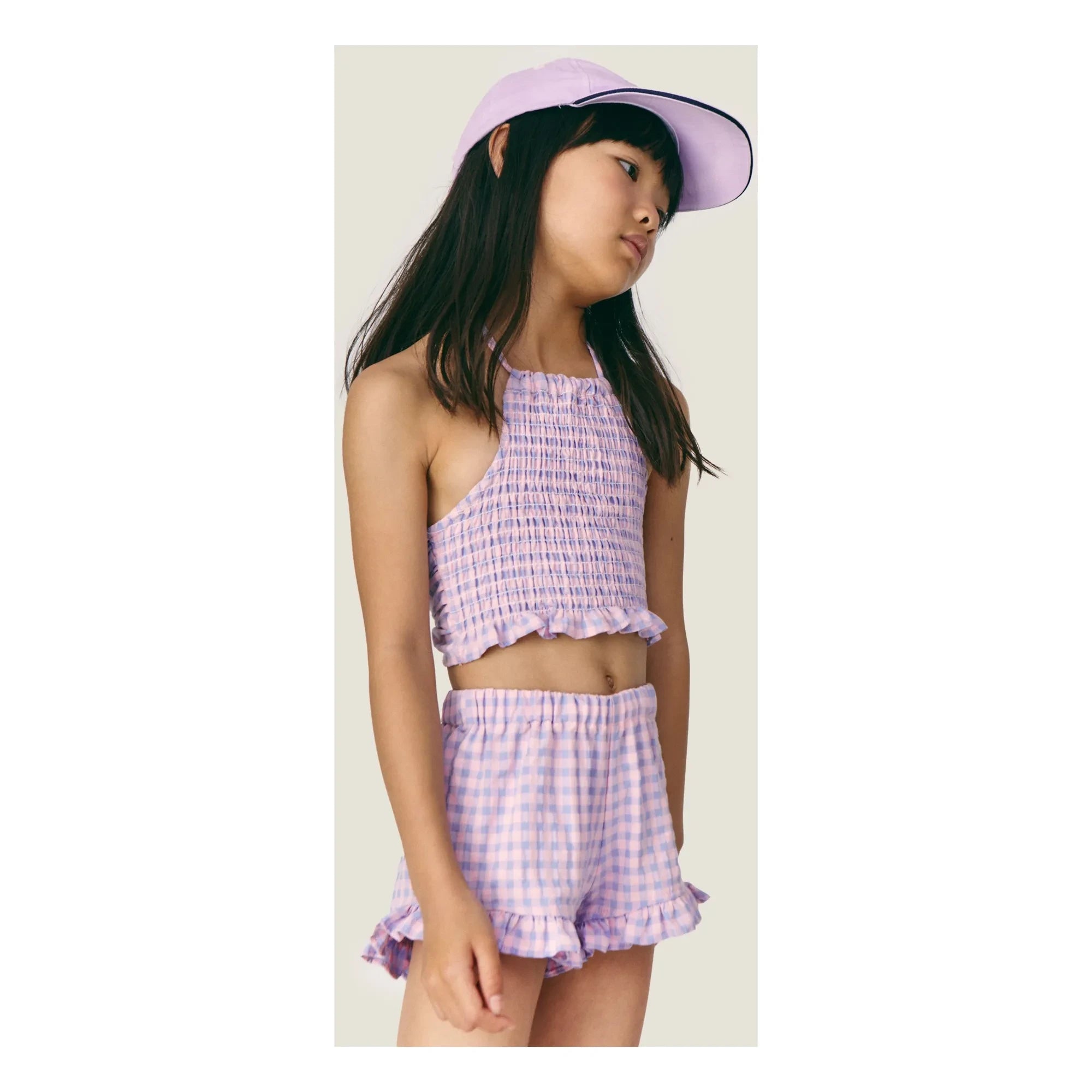 Mipounet - Short Colette Vichy | Lilac