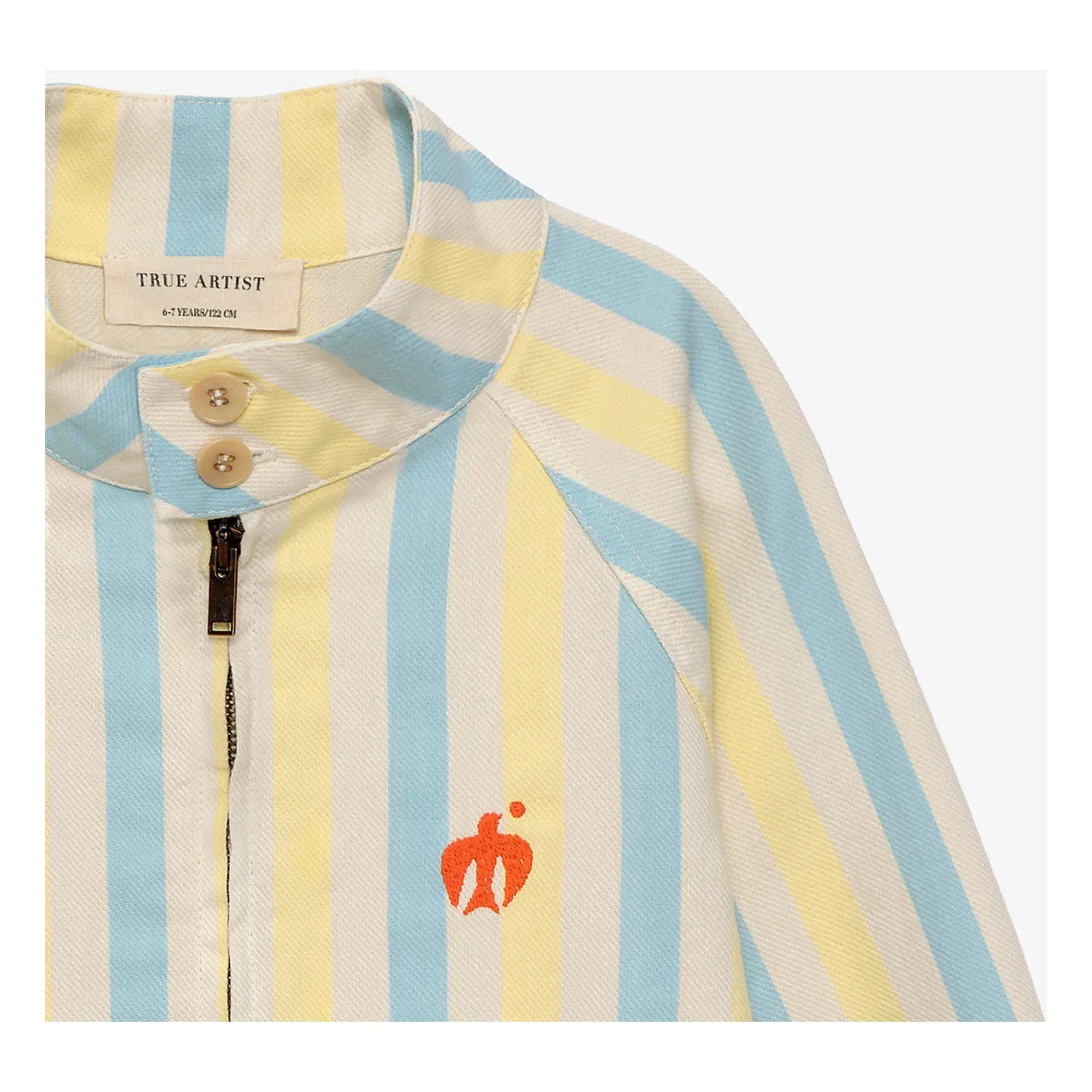 True Artist - Striped Colorful Jacket | Vanilla