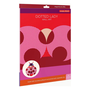 Studio Roof - Ladybug duvar dekoru - Studio Roof x Zoe Miller | Kırmızı