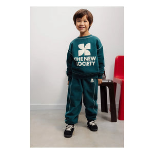 the new society - TNS Logolu Sweatshirt | Yeşil