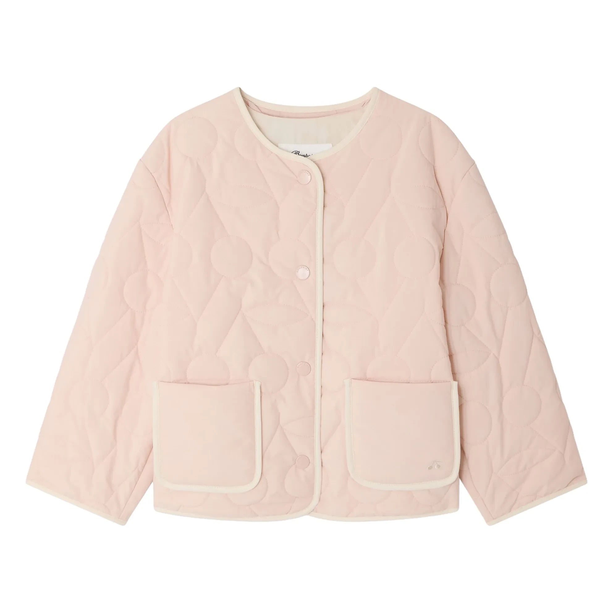 Bonpoint - Lorelei Cherry Recycled Fiber Jacket | Powder Pink
